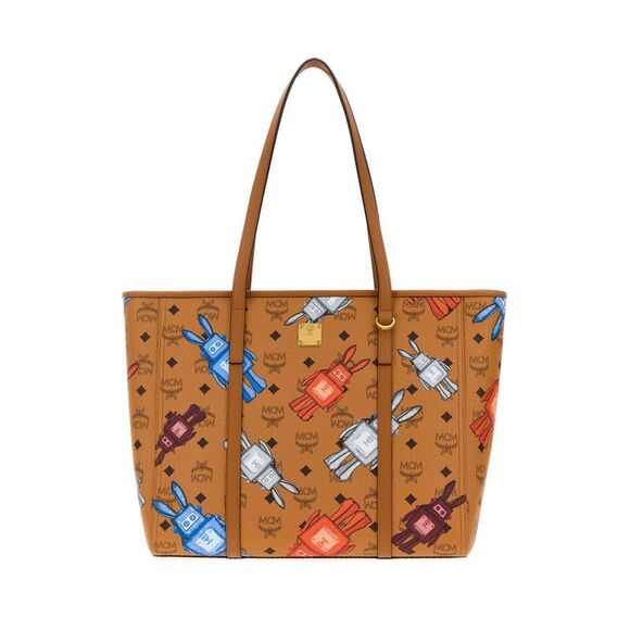 MCM Handbags - Mcm Women Printed Canvas Toni Shopping Bag